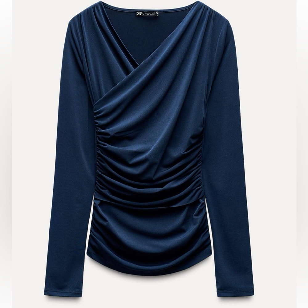 ZARA Draped T-Shirt